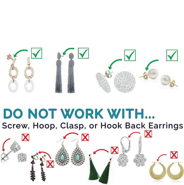 BACKEDUP - HYPOALLERGENIC EARRING LIFTERS
