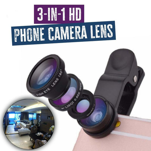 3-IN-1 HD PHONE CAMERA LENS