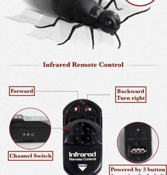 Remote Control Animal Prank Toy