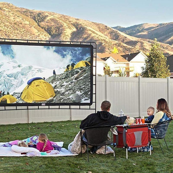 PORTABLE MOVIE PROJECTOR SCREEN