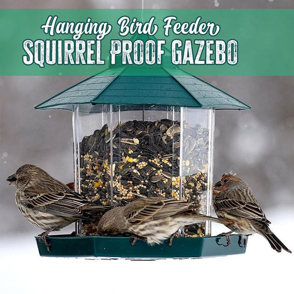 BIRD FEEDER SQUIRREL PROOF GAZEBO