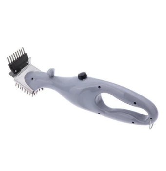 BBQ Vapor Cleaner Brush Stainless Steel Cleaning Bristles Outdoor