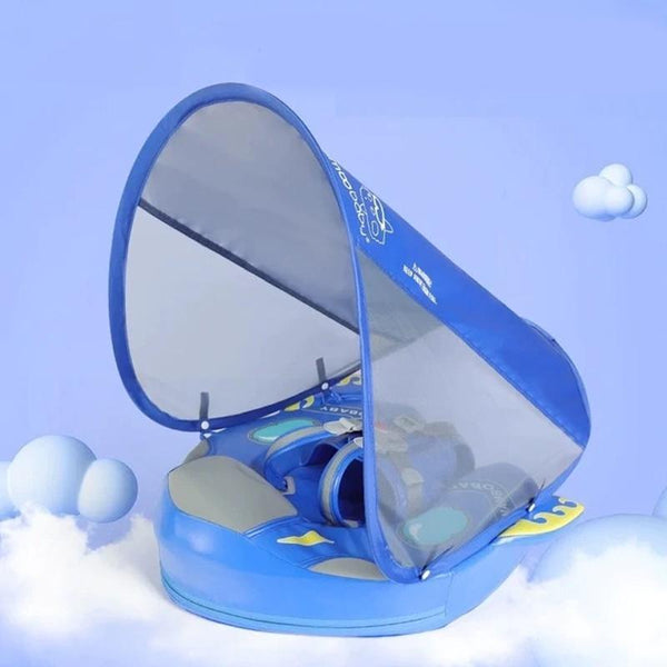 MAMBOBABY BABY FLOAT WITH CANOPY