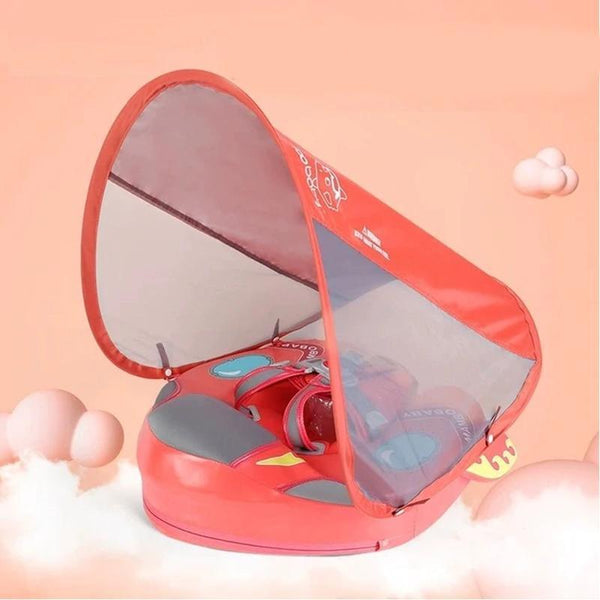 MAMBOBABY BABY FLOAT WITH CANOPY