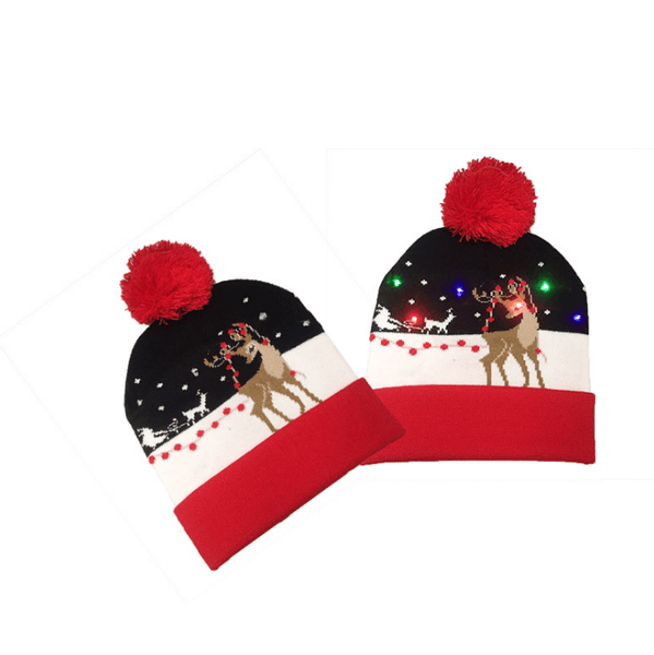 Christmas LED Beanies