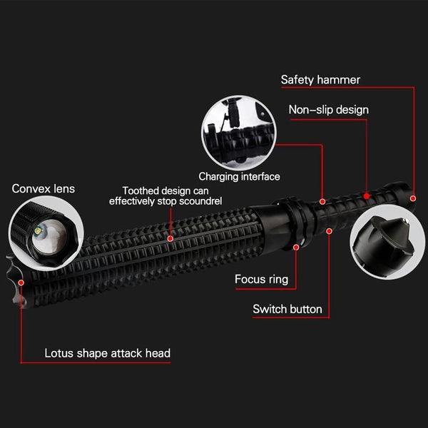 Tactical Patrol LED Flashlight