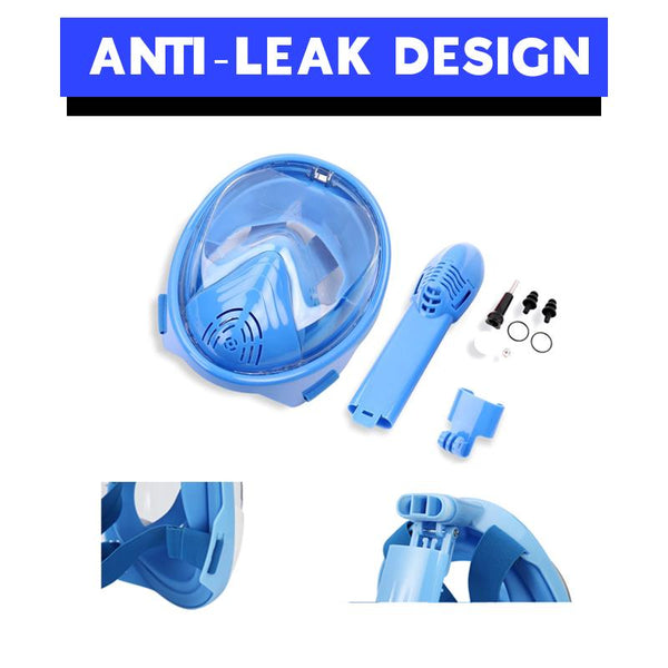 FULL FACE SNORKEL MASK FOR KIDS