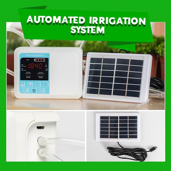 PLANT WATERING SYSTEM SOLAR POWERED