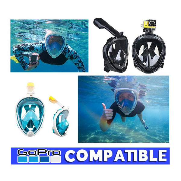 SNORKEL MASK FOR GO PRO