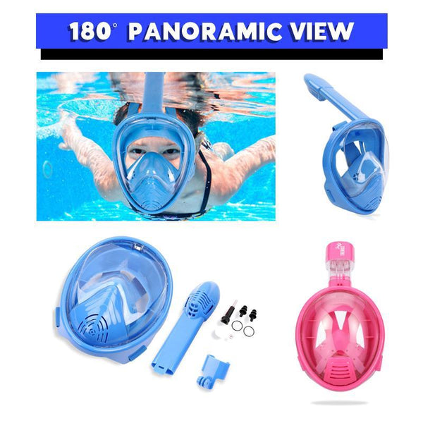 FULL FACE SNORKEL MASK FOR KIDS