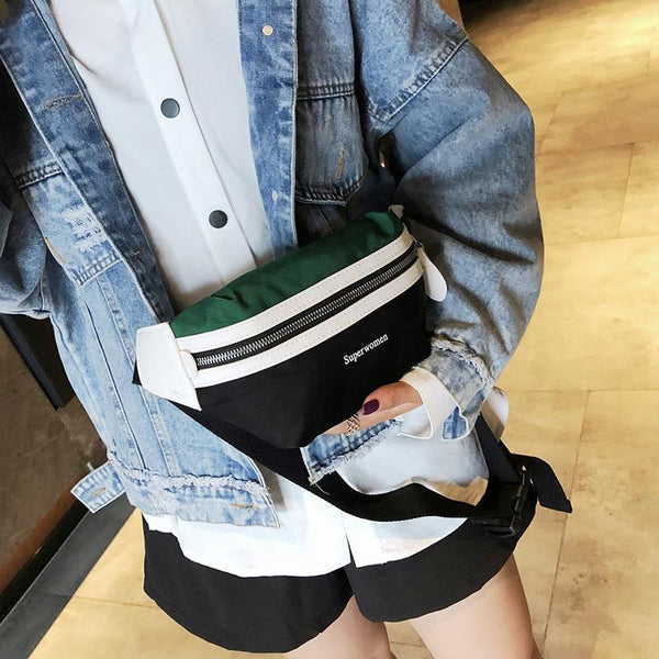 Canvas Bum Waist Bag