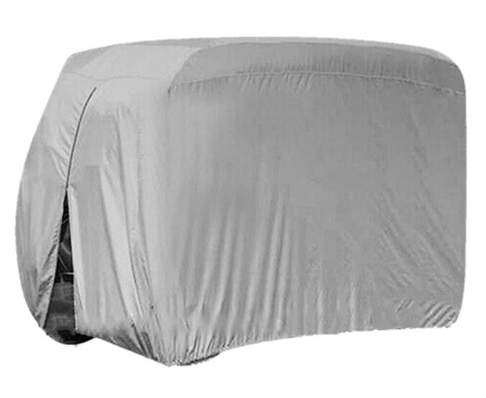 GCart™ Golf Cart Cover 4 Passenger ATV 112x48x66 in 210D Oxford Silver