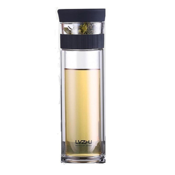 DOUBLE WALL GLASS TEA INFUSER