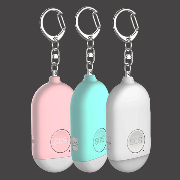 SAFE PERSONAL ALARM EMERGENCY KEYCHAIN