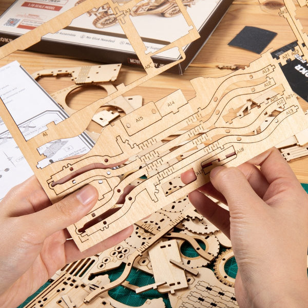 DIY 3D WOODEN SCALE MODEL ASSEMBLY KIT
