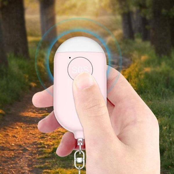 SAFE PERSONAL ALARM EMERGENCY KEYCHAIN