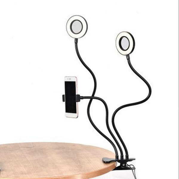 SELFIE RING LIGHT & PHONE HOLDER
