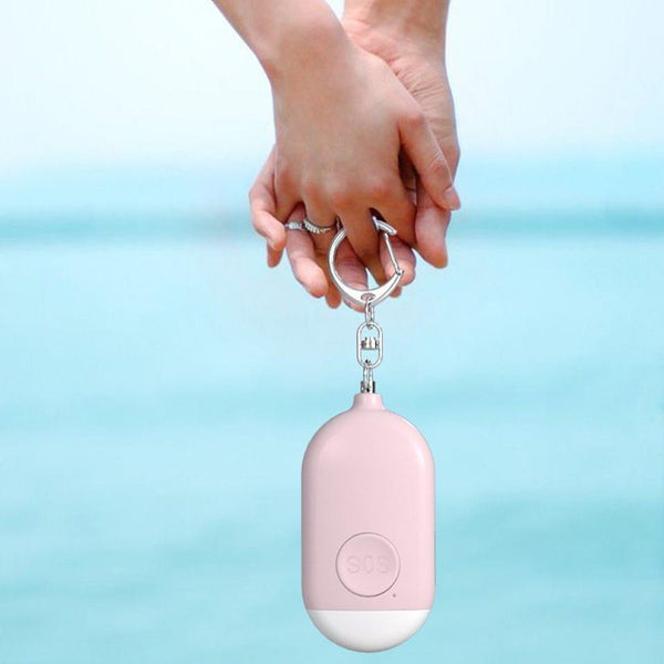 SAFE PERSONAL ALARM EMERGENCY KEYCHAIN
