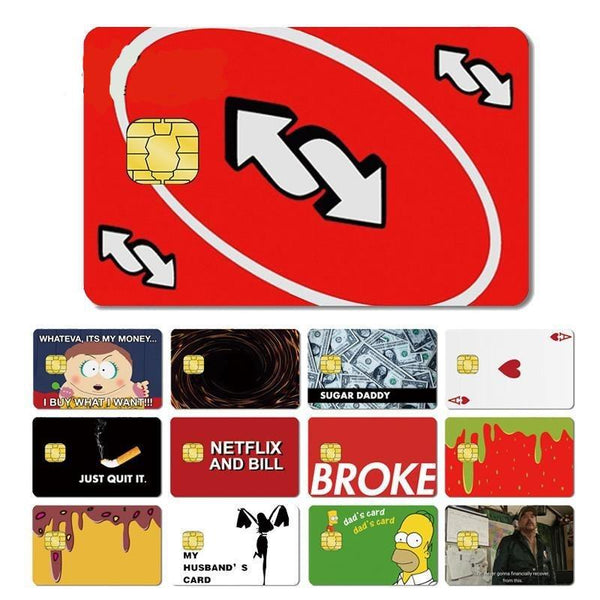 FUNNY CREDIT CARD SKINS