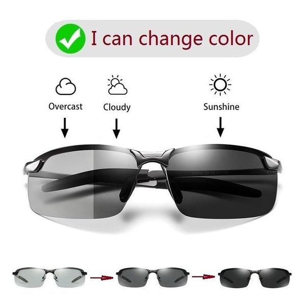 POLARIZED CHAMELEON PHOTOCHROMIC GLASSES