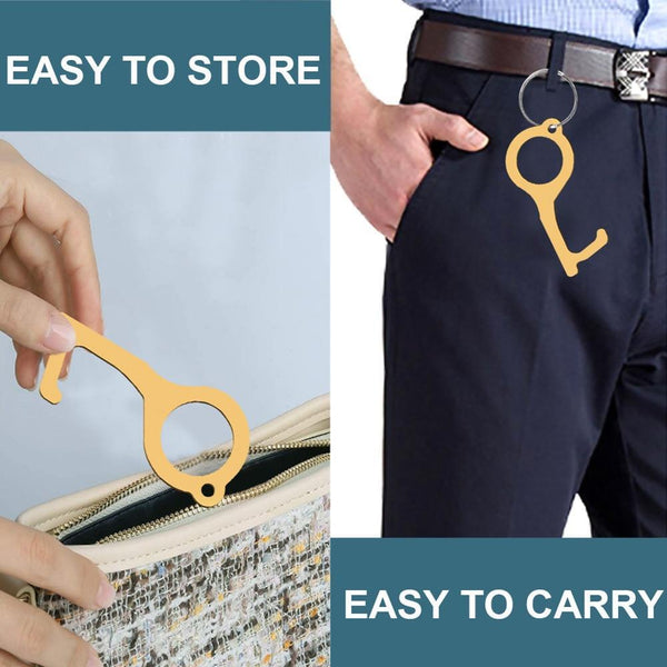 PORTABLE KEY DOOR OPENER