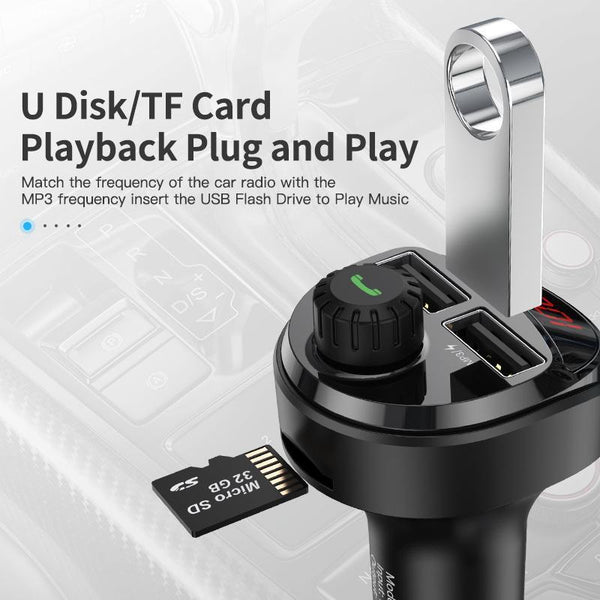 BLUETOOTH FM/AM CAR AUDIO PLAYER