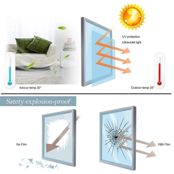 RAINBOW EFFECT WINDOW FILM TINT