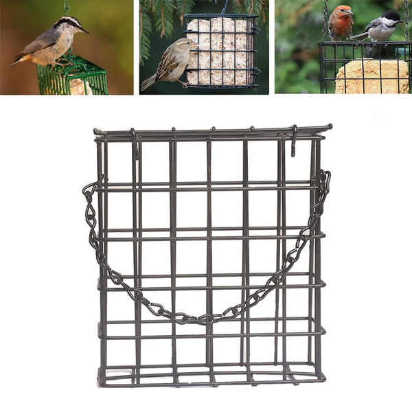 BIRD FOOD FEEDER SUET CONTAINER
