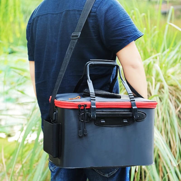 PORTABLE FOLDING FISHING BAG
