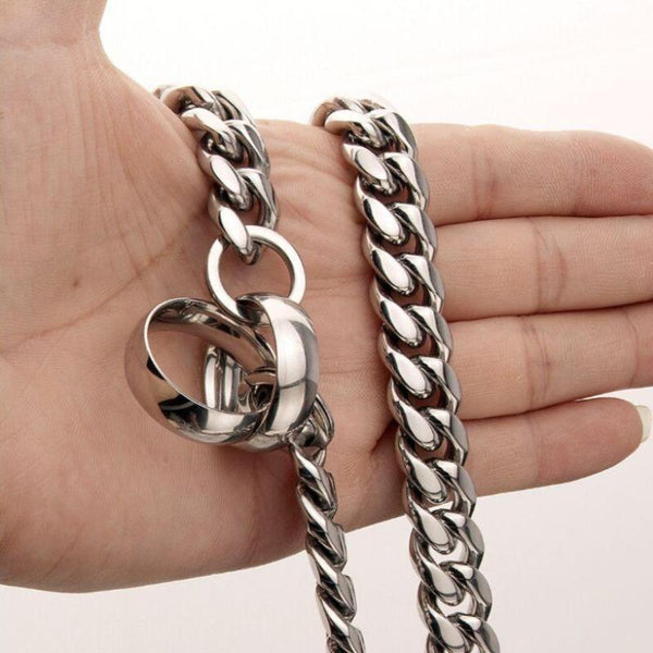 DOG CHAIN COLLAR LEASH