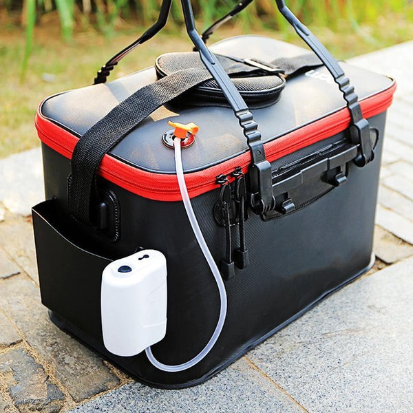 PORTABLE FOLDING FISHING BAG