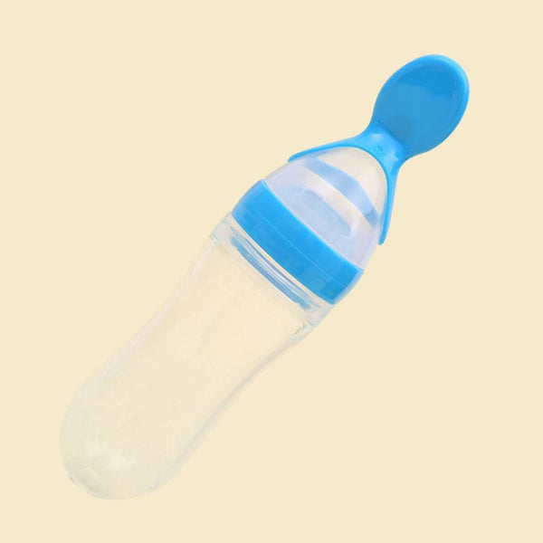 Baby Bottle Feeder with Dispensing Spoon
