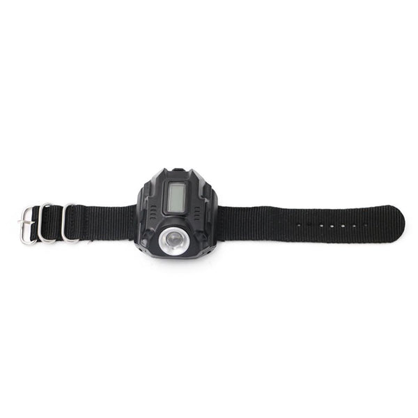 Rechargeable Tactical Survival Watch Flashlight CREE XPE R2 LED Flashlight
