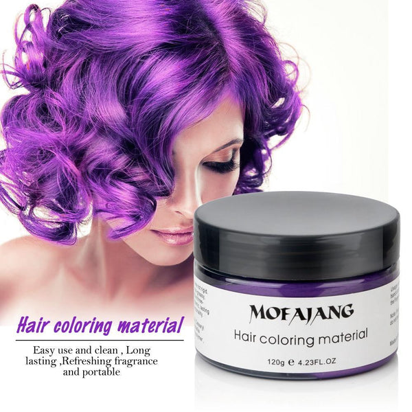 TEMPORARY HAIR COLOR DYE WAX