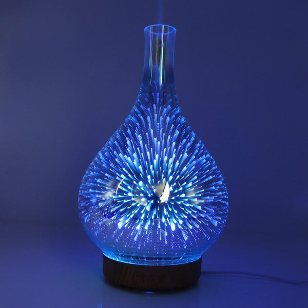 3D Fireworks Humidifier & Oil Diffuser