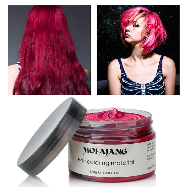 TEMPORARY HAIR COLOR DYE WAX