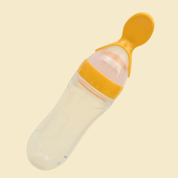 Baby Bottle Feeder with Dispensing Spoon