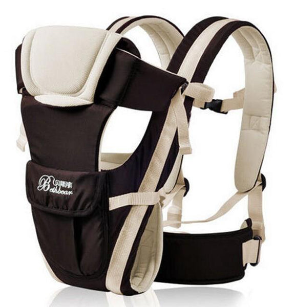 0-30 Months Breathable Front Facing Baby Carrier 4 in 1 Infant Comfortable Sling Backpack