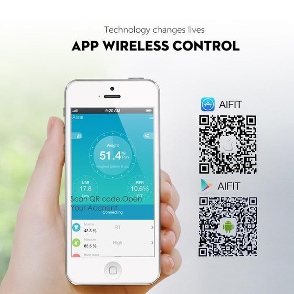 SMART BLUETOOTH BODY WEIGHT SCALE
