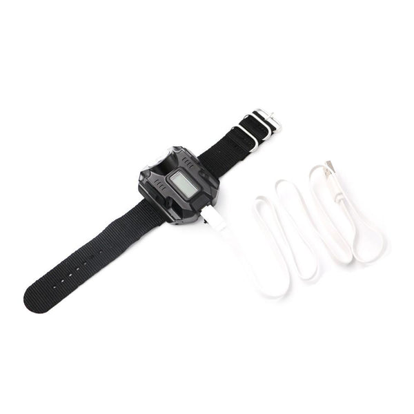 Rechargeable Tactical Survival Watch Flashlight CREE XPE R2 LED Flashlight