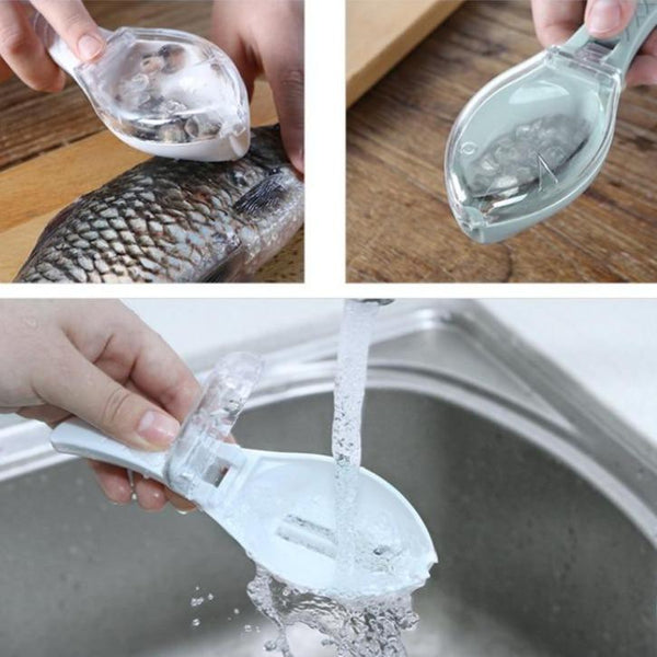 FISH SCALER SKIN SCRAPER