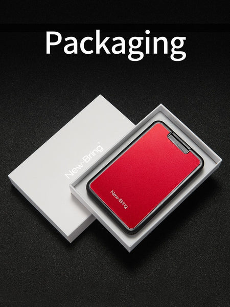 RFID Blocking Sliding Wallet Card Holder