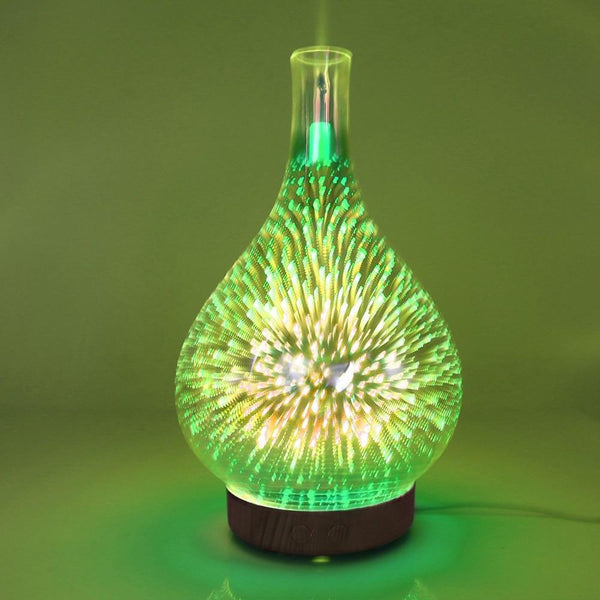 3D Fireworks Humidifier & Oil Diffuser