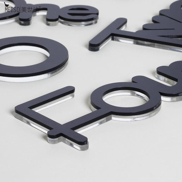 3D FRAMELESS DIY LARGE WALL CLOCK