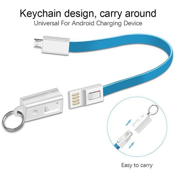 CHARGING CABLE KEYCHAIN