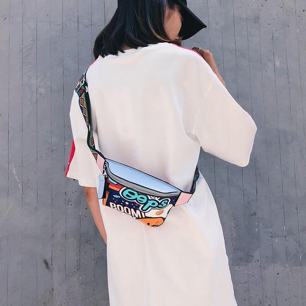 Graffiti Fanny Pack Waist Bag