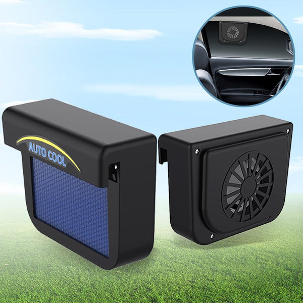 SOLAR POWERED AUTO COOLING FAN