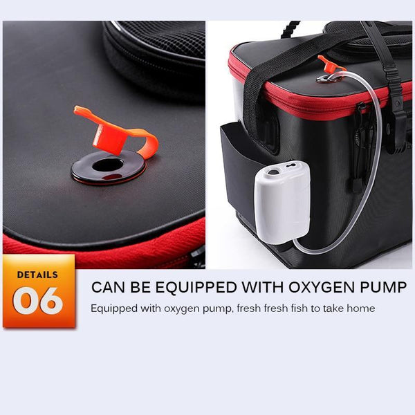 PORTABLE FOLDING FISHING BAG