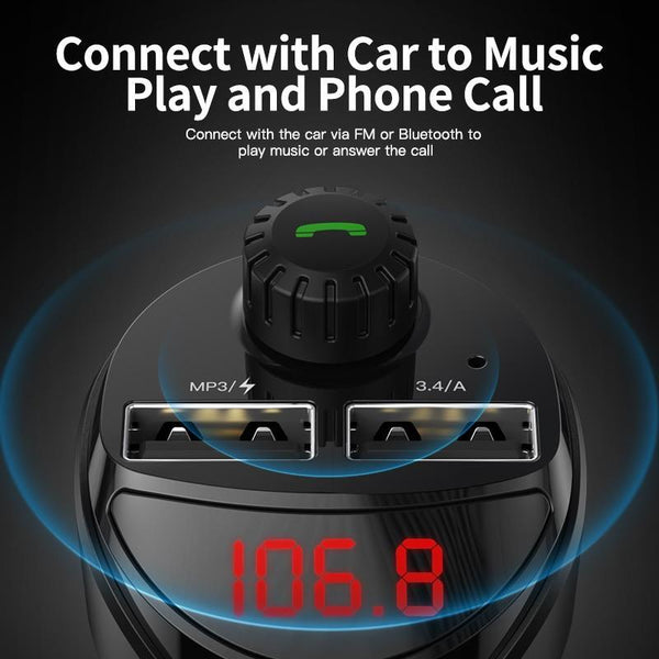 BLUETOOTH FM/AM CAR AUDIO PLAYER