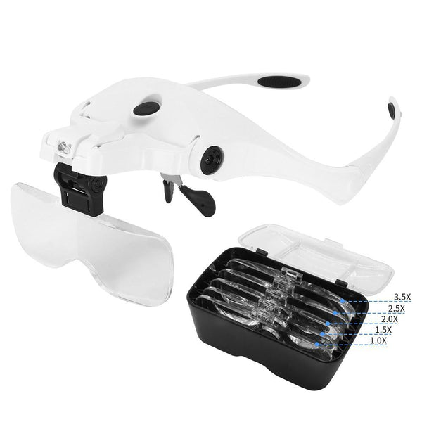 ADJUSTABLE MAGNIFYING GLASSES